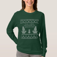 Yoga Ugly Sweater Print