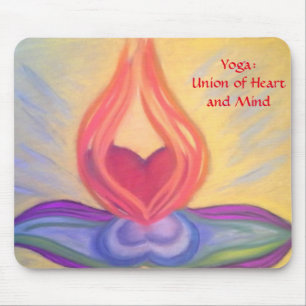 Yoga: Union of Heart and Mind mousepad