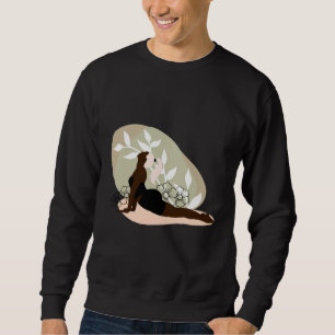 Yoga Upward Dog Sweatshirt