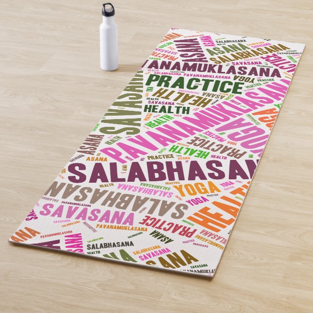 Yoga vibes mat (In Situ)