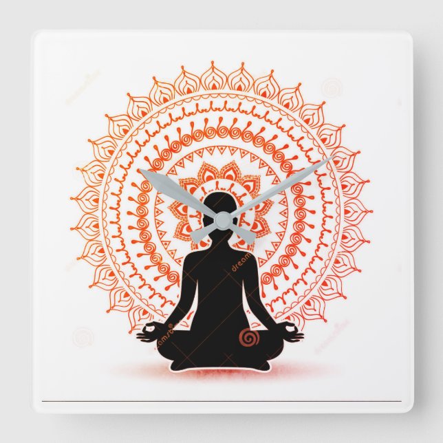 YOGA Wall Clock  (Front)