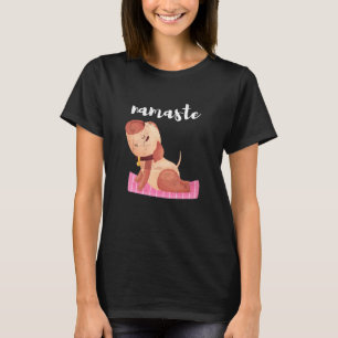 Yoga Workout Mindfulness Spiritual Dog Pose Medita T-Shirt