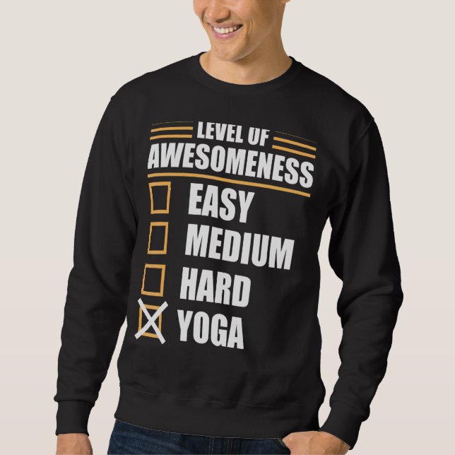Yoga Workout Sweatshirt (Front)
