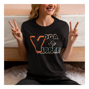 Yoga Yippe - Namaste and Chill Yoga Tshirt