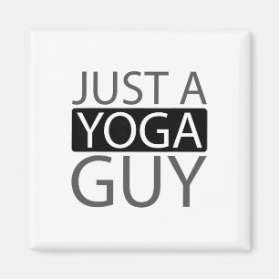Yoga Yogi Training - Just A Yoga Guy Magnet