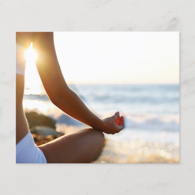 Yoga Zen Nature Meditation massage Flyer (Front)