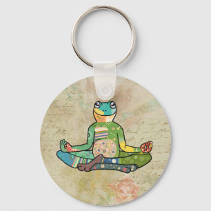 Yogafrosch Key Ring