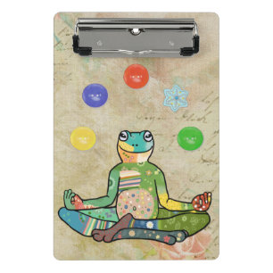 yogafrosch mini clipboard