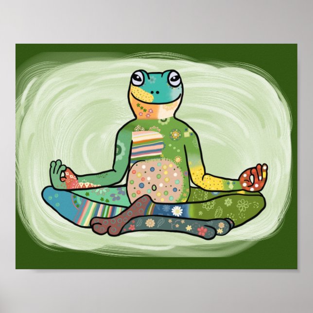Yogafrosch Poster (Front)