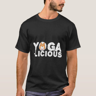 Yogalicious Fun Cute Yoga Meditation T-Shirt