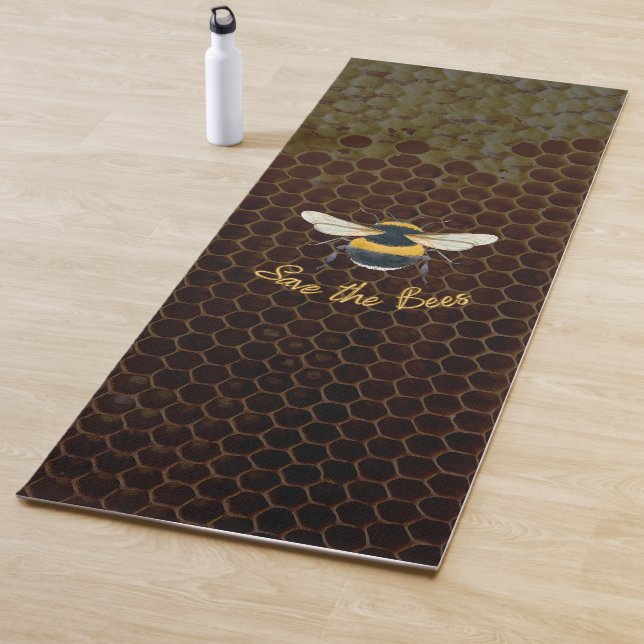 Yogamat Save the Bees Yoga Mat (In Situ)