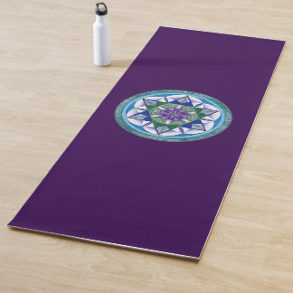 Yogamat with Sacred Geometry Mandala Yoga Mat