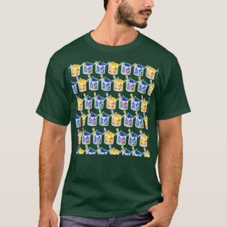 Yoghurt Pattern T-Shirt