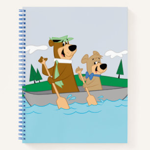 Yogi Bear and Boo Boo Fun Canoe Adventure Notebook