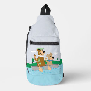 Yogi Bear and Boo Boo Fun Canoe Adventure Sling Bag