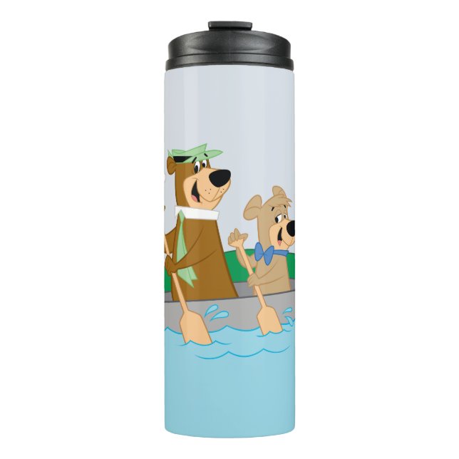 Yogi Bear and Boo Boo Fun Canoe Adventure Thermal Tumbler (Front)