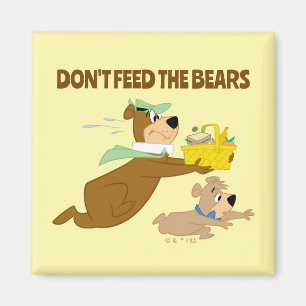 Yogi Bear and Boo-Boo Picnic Panic Magnet