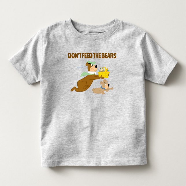 Yogi Bear and Boo-Boo Picnic Panic Toddler T-Shirt (Front)