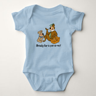 Yogi Bear and Boo-Boo Picnic Snack Baby Bodysuit