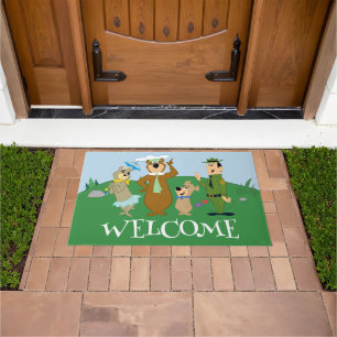 Yogi Bear and Friends Classic Pose Doormat