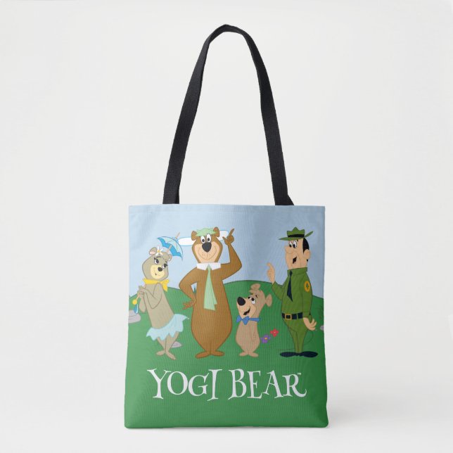 Yogi Bear and Friends Classic Pose Tote Bag (Front)