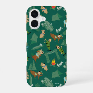 Yogi Bear and Friends Jellystone Park Camp Pattern iPhone 16 Case