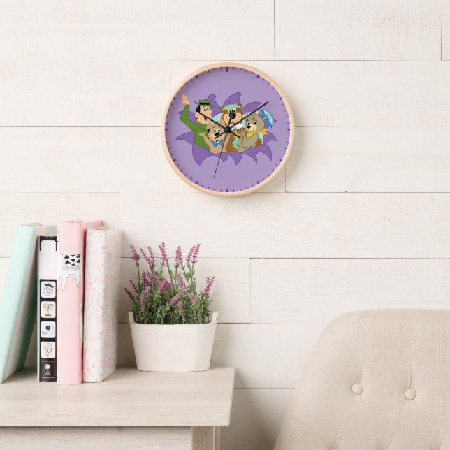 Yogi Bear and Friends Surprise Clock (Reading Room)