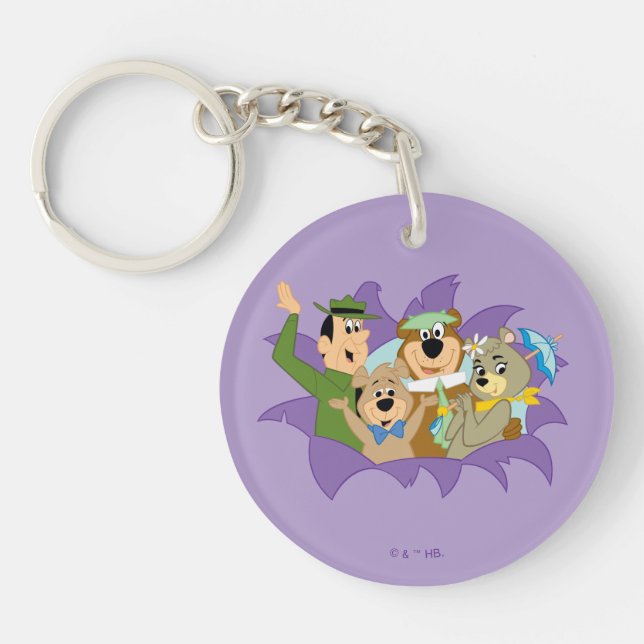 Yogi Bear and Friends Surprise Key Ring (Front)