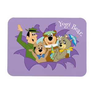 Yogi Bear and Friends Surprise Magnet