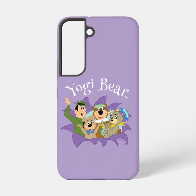 Yogi Bear and Friends Surprise Samsung Galaxy S22 Case (Back)