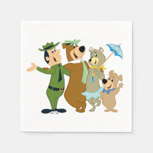 Yogi Bear and Friends Warm Welcome Napkin