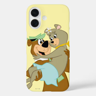 Yogi Bear Carrying Cindy Bear iPhone 16 Case