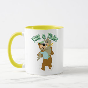 Yogi Bear Carrying Cindy Bear Mug