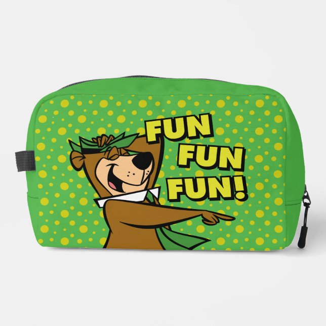Yogi Bear Fun Fun Fun Dopp Kit (Front)