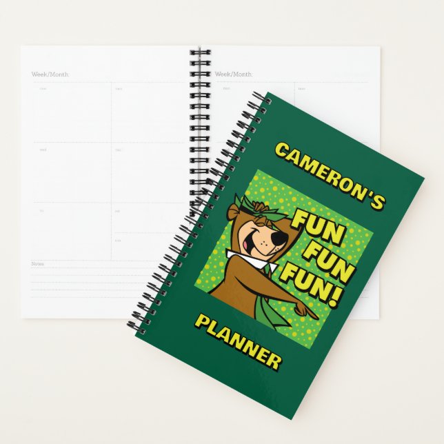Yogi Bear Fun Fun Fun Planner (Display)