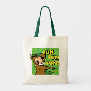 Yogi Bear Fun Fun Fun Tote Bag