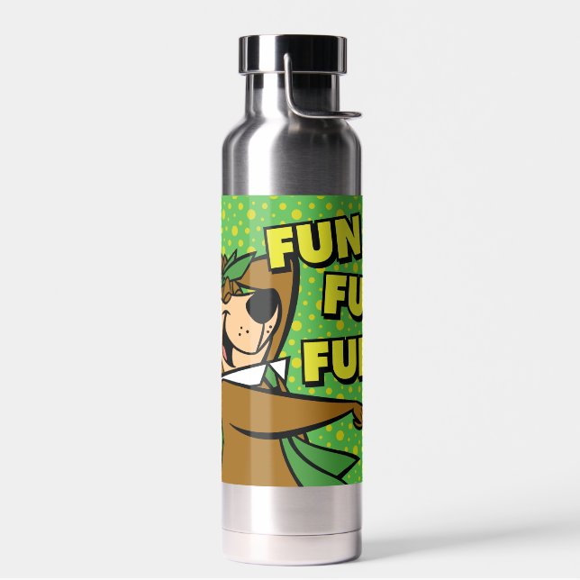 Yogi Bear Fun Fun Fun Water Bottle (Left)