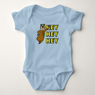 Yogi Bear Hey Hey Hey Baby Bodysuit