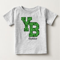Yogi Bear Patterned Varsity Letters