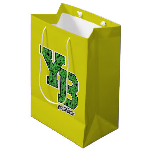 Yogi Bear Patterned Varsity Letters Medium Gift Bag