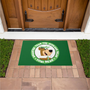 Yogi Bear Smiling Portrait Doormat