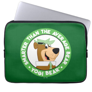 Yogi Bear Smiling Portrait Laptop Sleeve