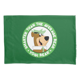 Yogi Bear Smiling Portrait Pillowcase