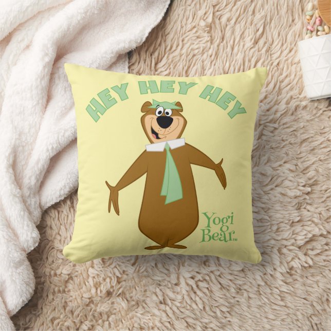 Yogi Bear Welcome Cushion (Blanket)