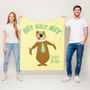 Yogi Bear Welcome Fleece Blanket
