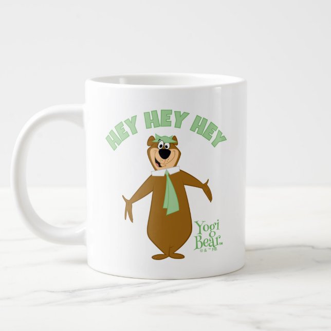 Yogi Bear Welcome Large Coffee Mug (Left)