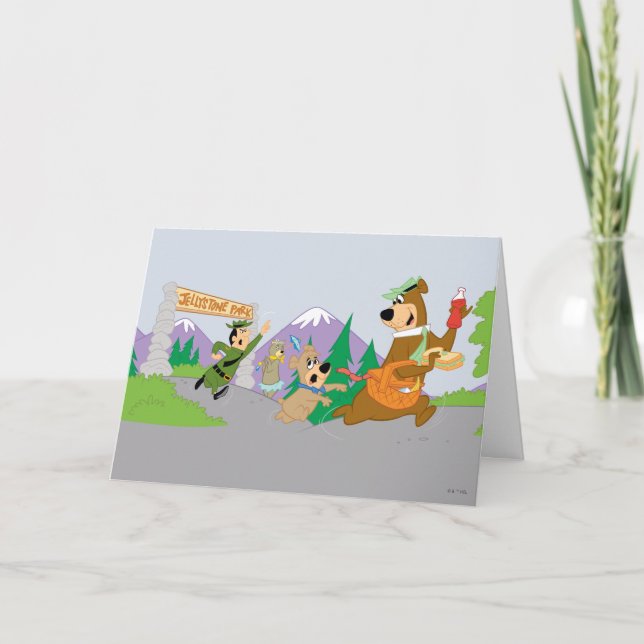 Yogi Bear's Great Picnic Basket Escape Card (Front)