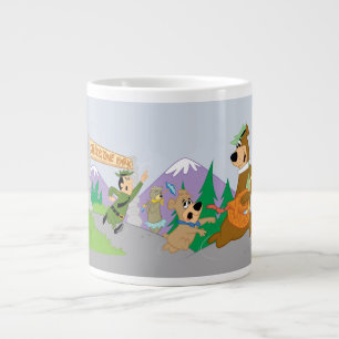 Yogi Bear's Great Picnic Basket Escape Large Coffee Mug