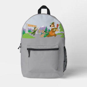 Yogi Bear's Great Picnic Basket Escape Printed Backpack