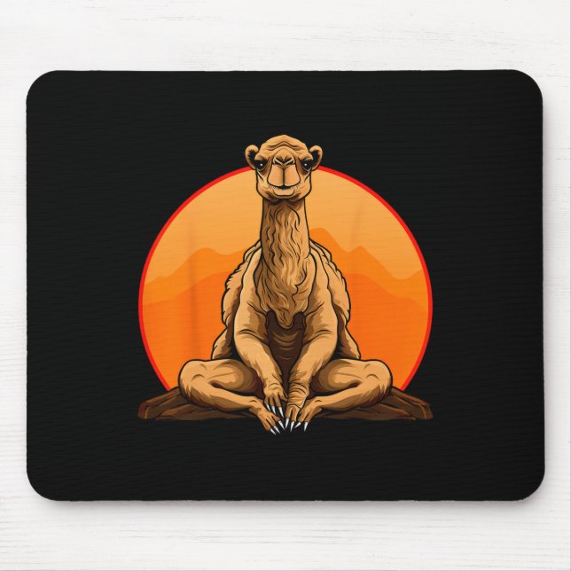 Yogi Camel  Mouse Pad (Front)